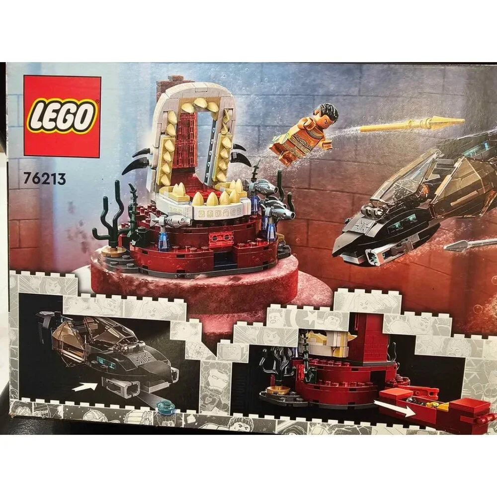 LEGO Marvel King Namor's Throne Room (76213) building set.